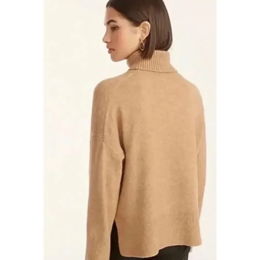 J. Crew Turtleneck sweater wool blend Supersoft yarn, size XXL, MSRP $128, CE716